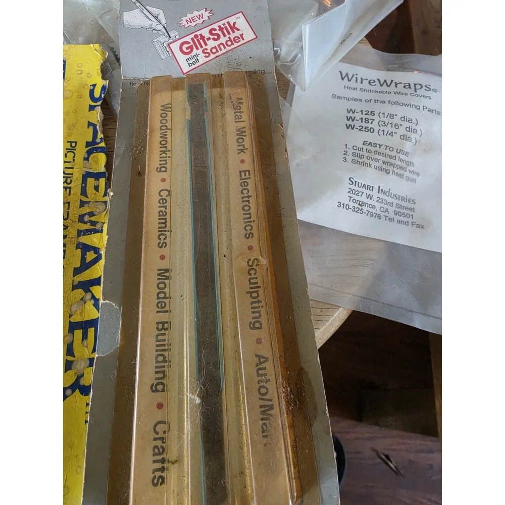 Picture Frame Hanging‎ Tools,  Wall Buddies, Wire Wraps, Spacers, Sander